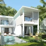 Phối cảnh mẫu căn Villa Dual-key Angsaga Hồ Tràm