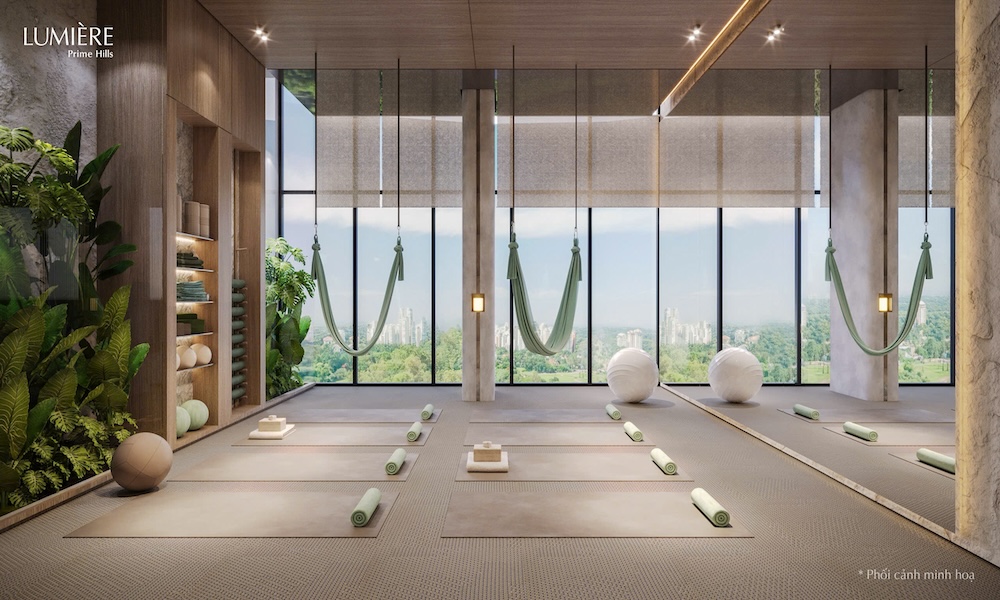 Phòng tập Yoga tại Lumiere Priem Hills