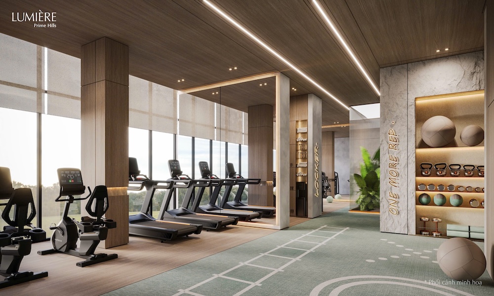 Phòng tập Gym tại Lumiere Priem Hills